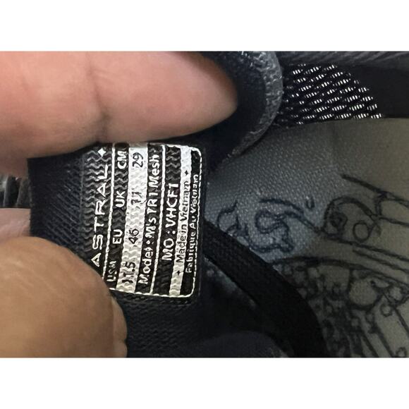 Astral TR1 Mesh Storm Navy Men's Shoe Water Hiking FTRTMHM-631 Trail - Picture 7 of 11